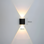 Lámpara De Pared De Doble Haz De Luz - LED resistente al agua