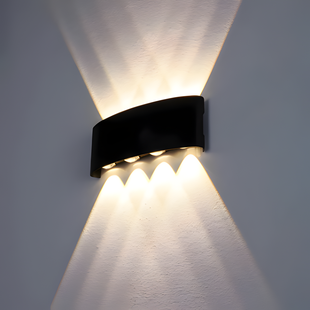 Lámpara De Pared De Doble Haz De Luz - LED resistente al agua