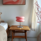 Lámpara De Mesa Doble Esfera - Moderno Italiano