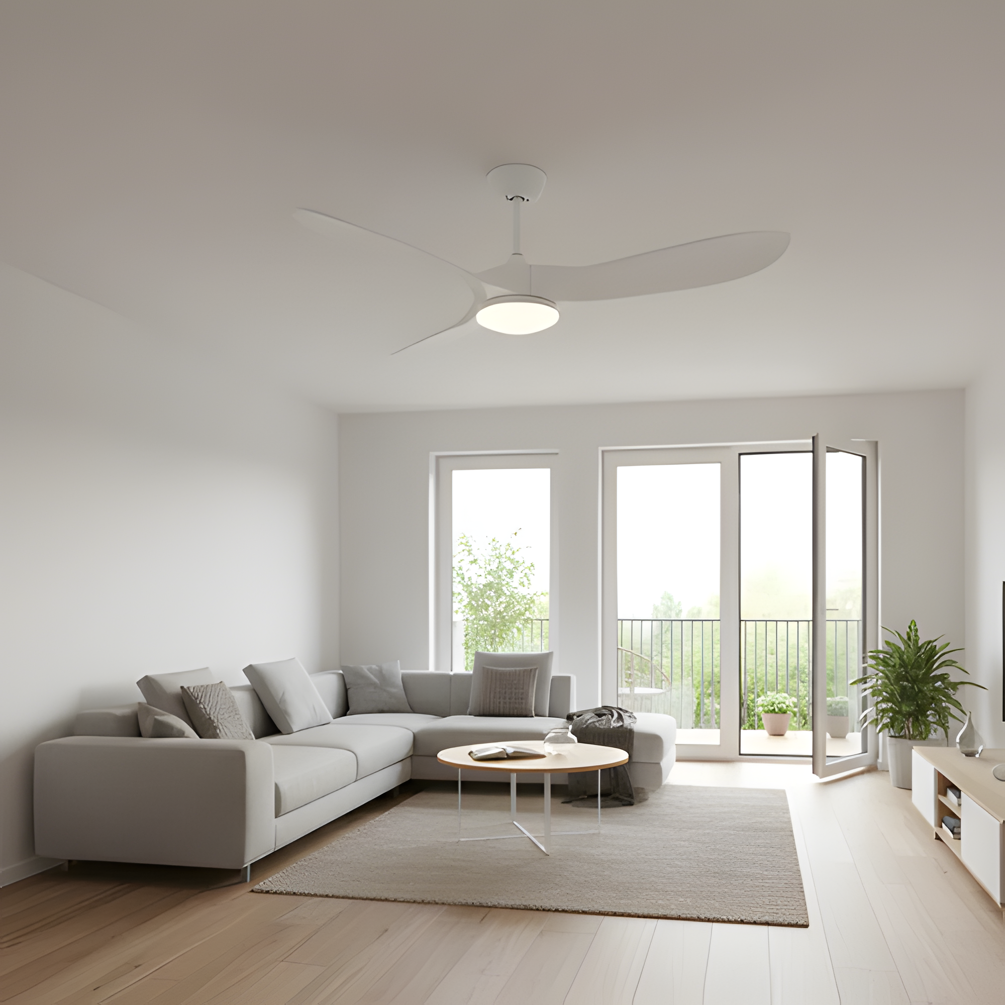 Ventilador de techo LED Monocromatico - Vintage amec LED