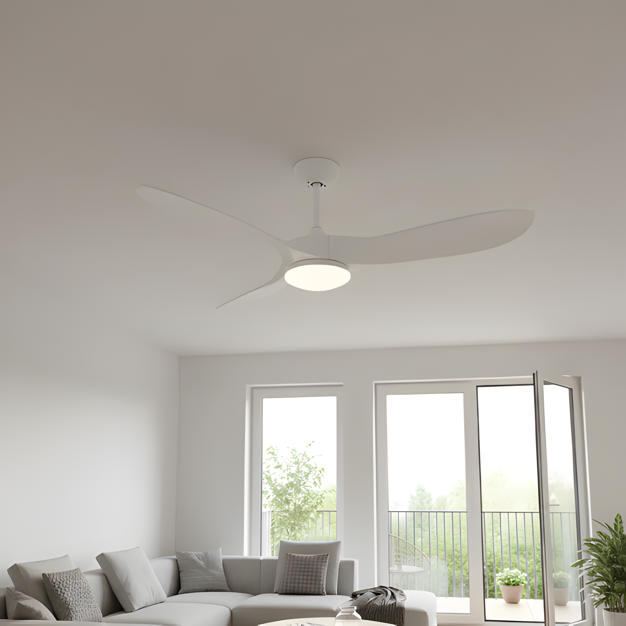 Ventilador de techo LED Monocromatico - Vintage amec LED