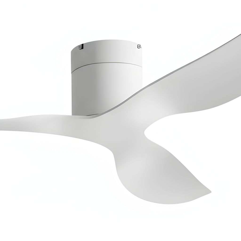 Ventilador de techo blanco ultradelgado - Estilo Minimalista