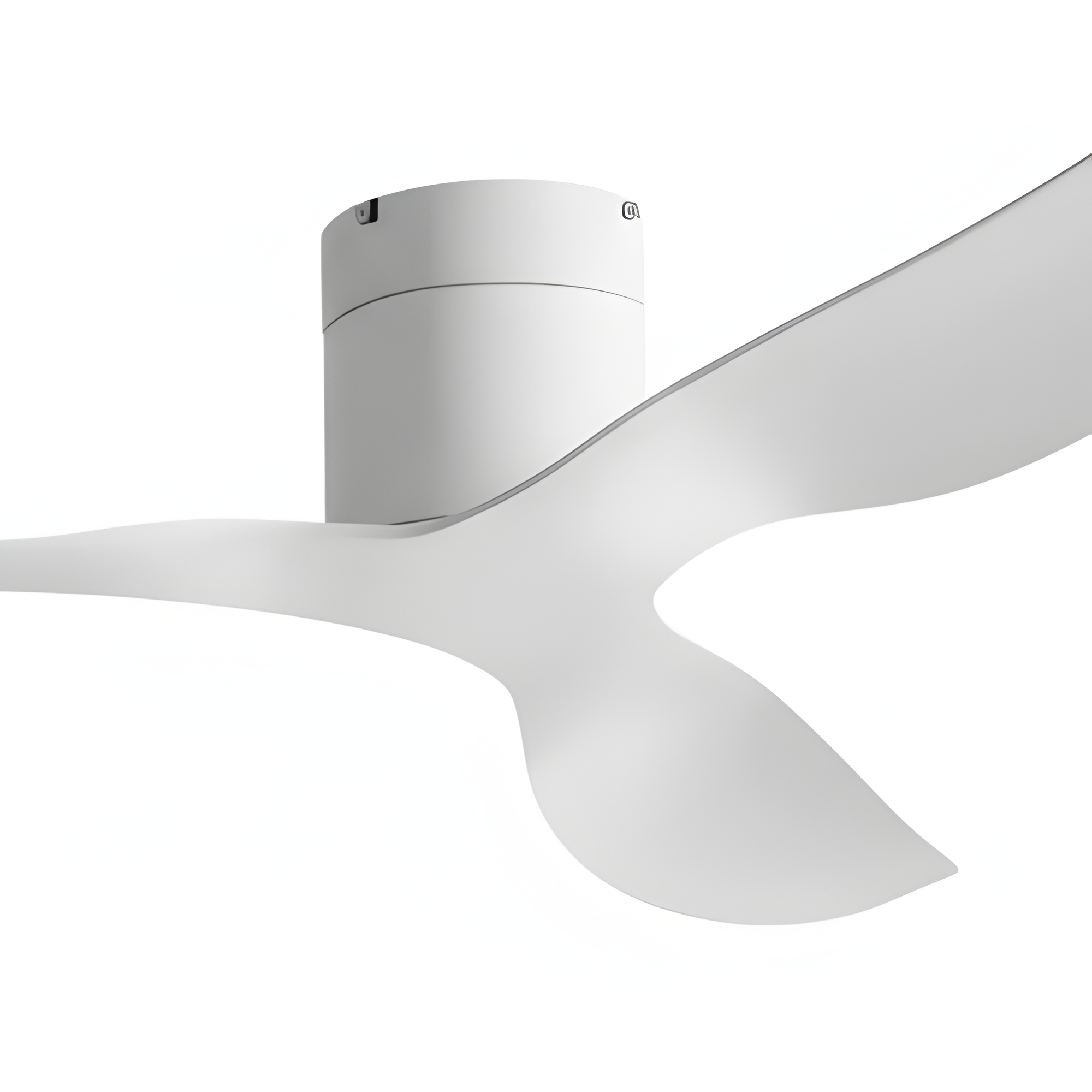 Ventilador de techo blanco ultradelgado - Estilo Minimalista