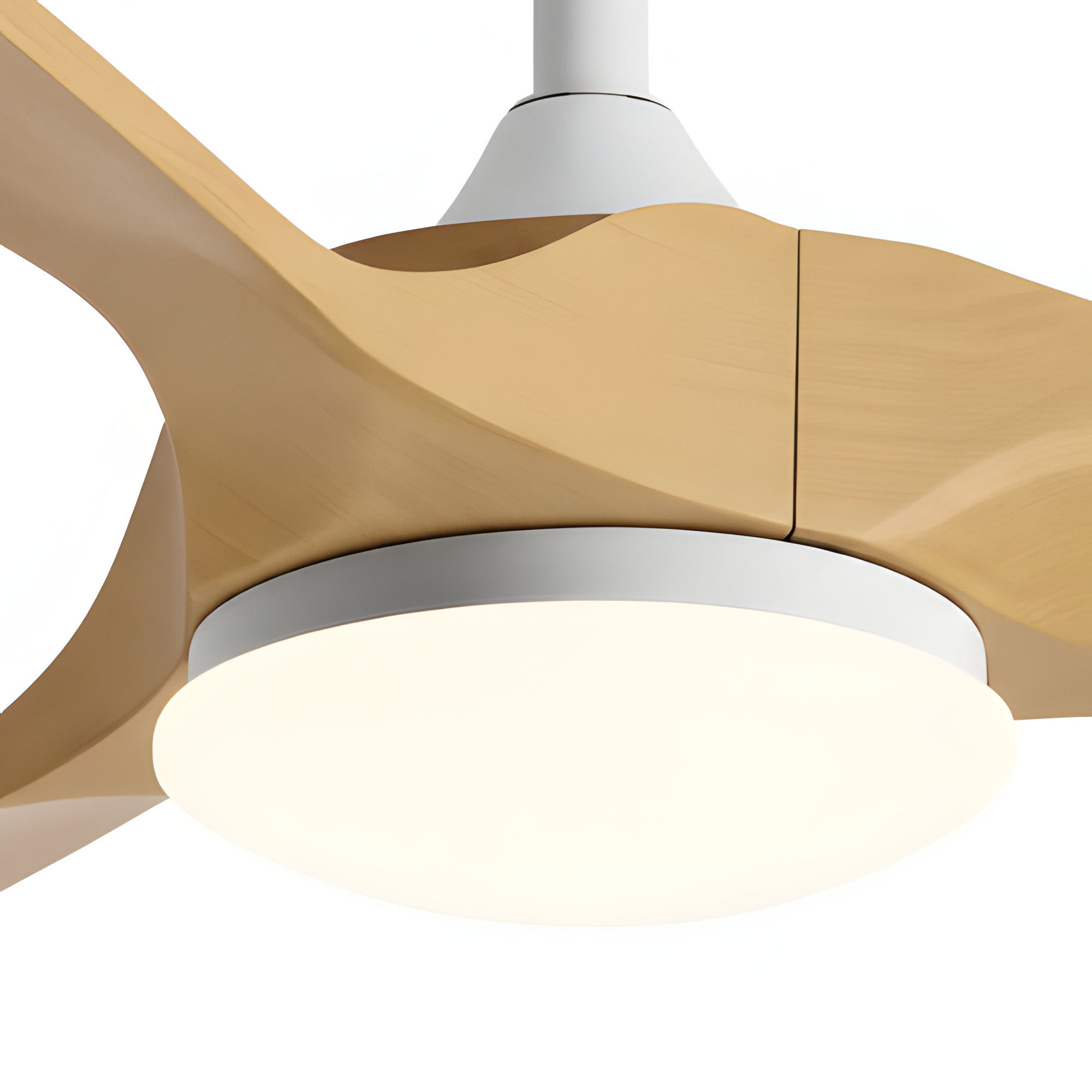 Ventilador de techo avelin wood - Minimalista y reversible