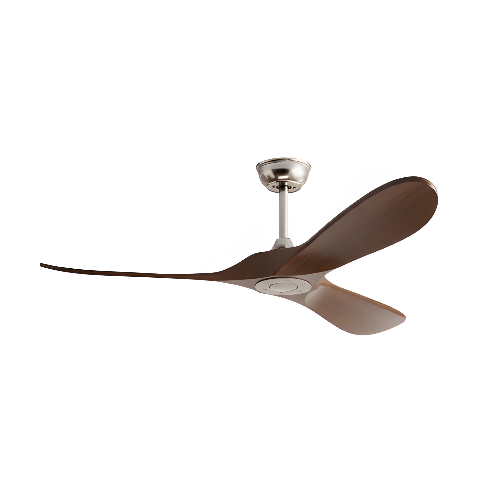 Ventilador De Techo Rowan Dark Wood - Moderno y reversible