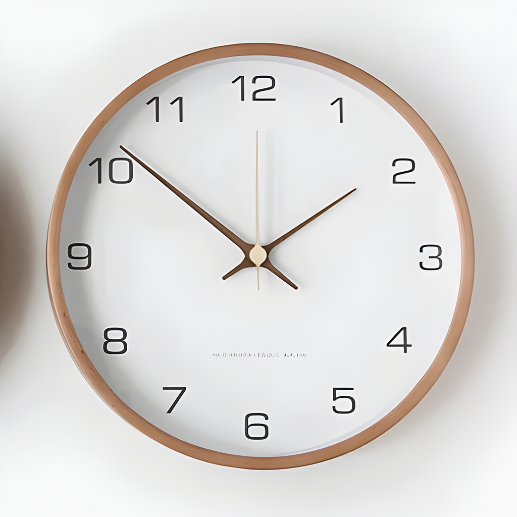 Reloj De Pared Moderno Y Minimalista - Mecanismo Silencioso