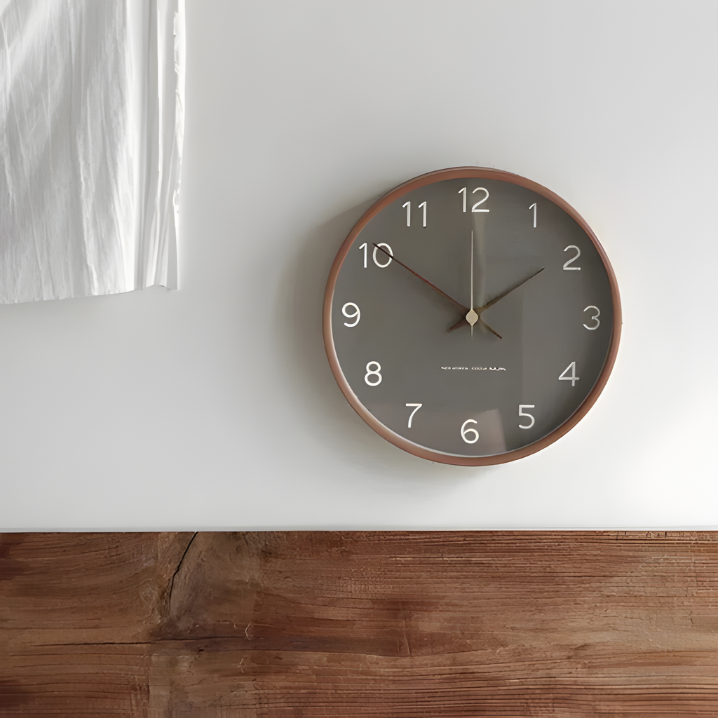 Reloj De Pared Moderno Y Minimalista - Mecanismo Silencioso