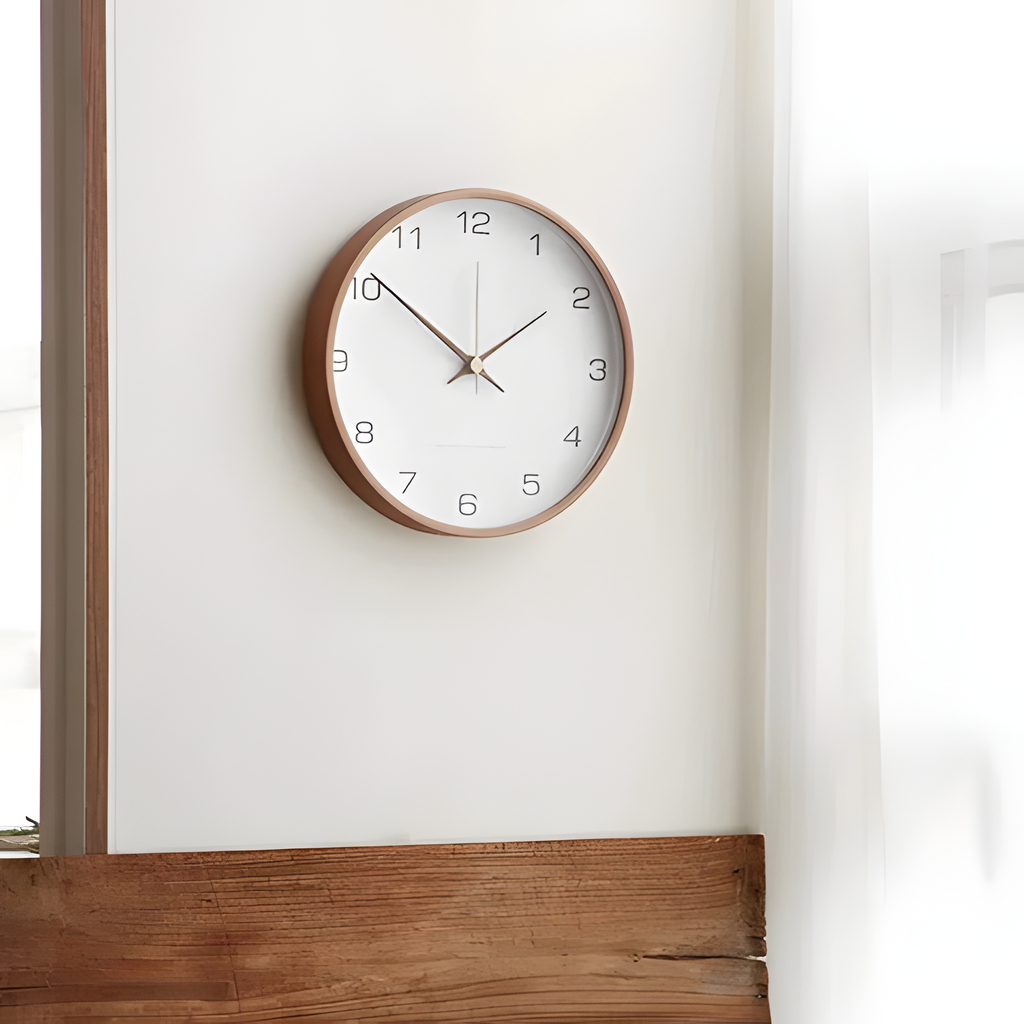 Reloj De Pared Moderno Y Minimalista - Mecanismo Silencioso