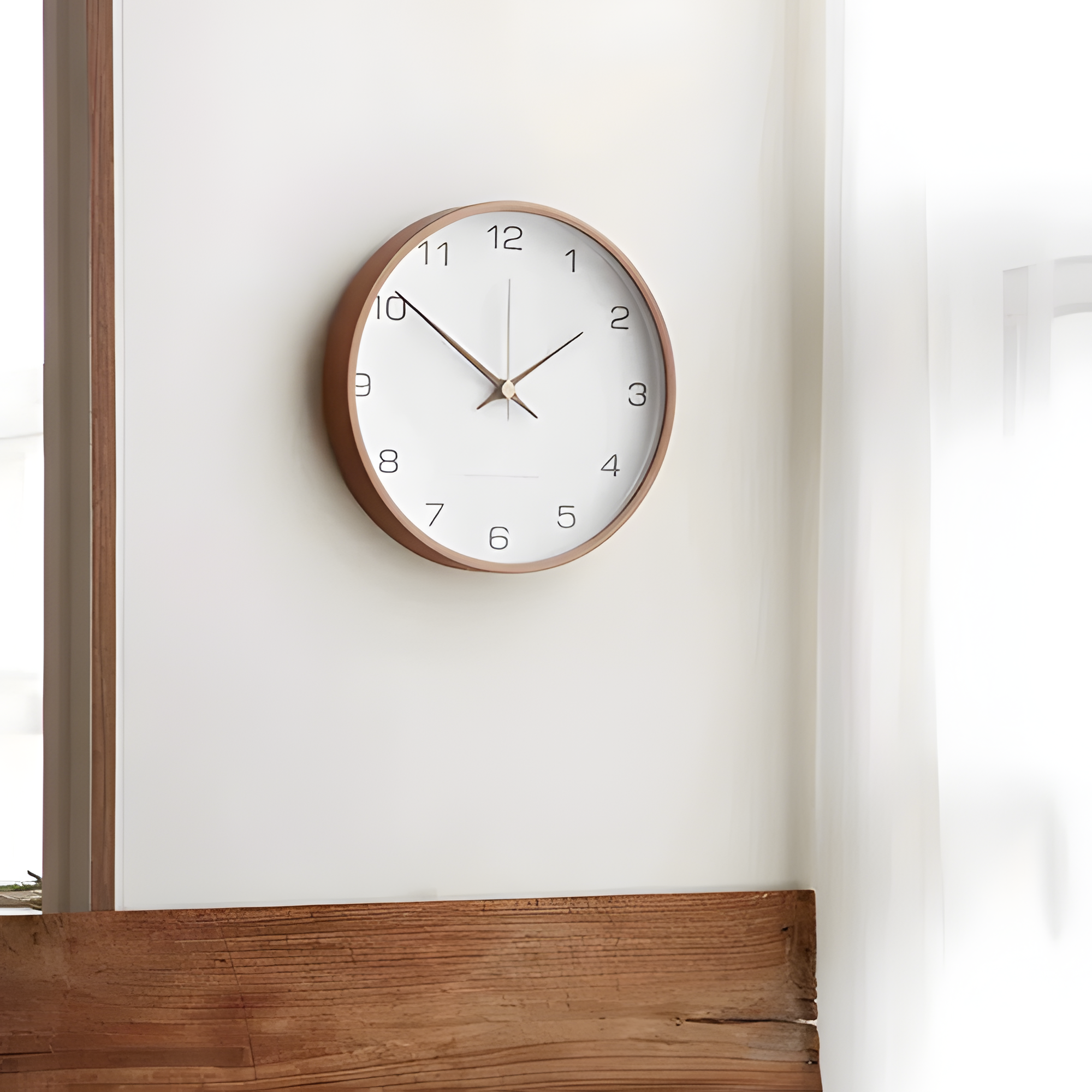 Reloj De Pared Moderno Y Minimalista - Mecanismo Silencioso