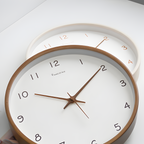 Reloj De Pared Minimalista Y Silencioso - Números Modernos