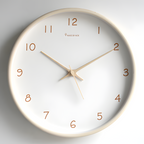 Reloj De Pared Minimalista Y Silencioso - Números Modernos