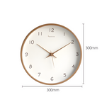 Reloj De Pared Minimalista Y Silencioso - Números Modernos