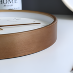 Reloj De Pared Minimalista Y Silencioso - Números Modernos