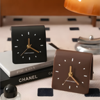 Reloj De Escritorio Retro Minimalista - Diseño Curvo