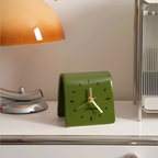 Reloj De Escritorio Retro Minimalista - Diseño Curvo
