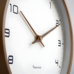 Reloj De Pared Escandinavo Minimalista - Cuarzo Silencioso