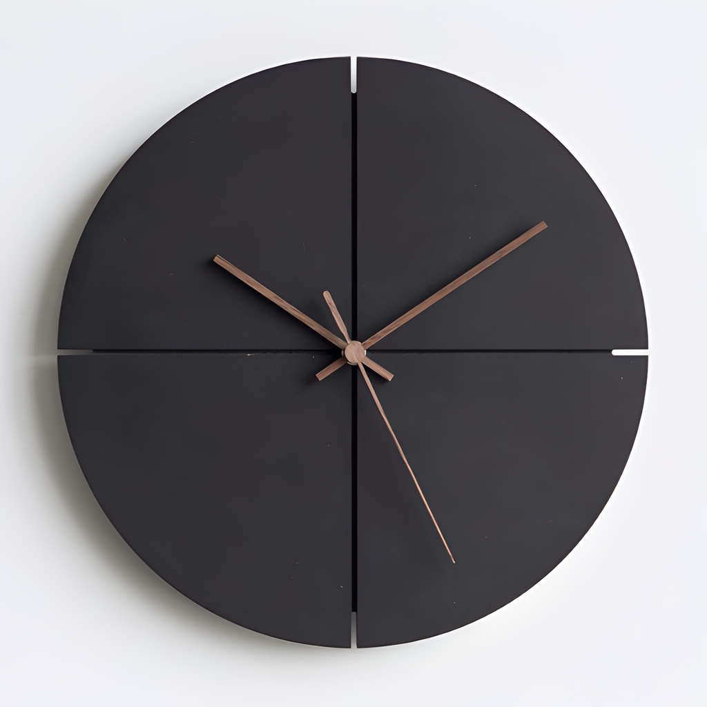 Reloj De Pared Minimalista Y Moderno - Geométrico