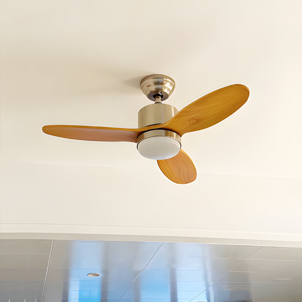 Ventilador De Techo Minimalista Y Moderno - Con Luz Integrada