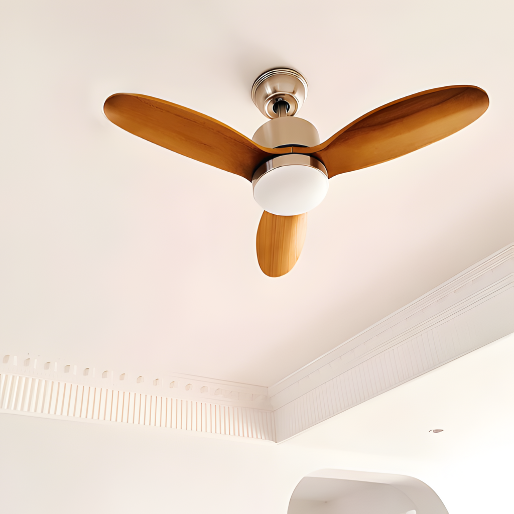 Ventilador De Techo Minimalista Y Moderno - Con Luz Integrada