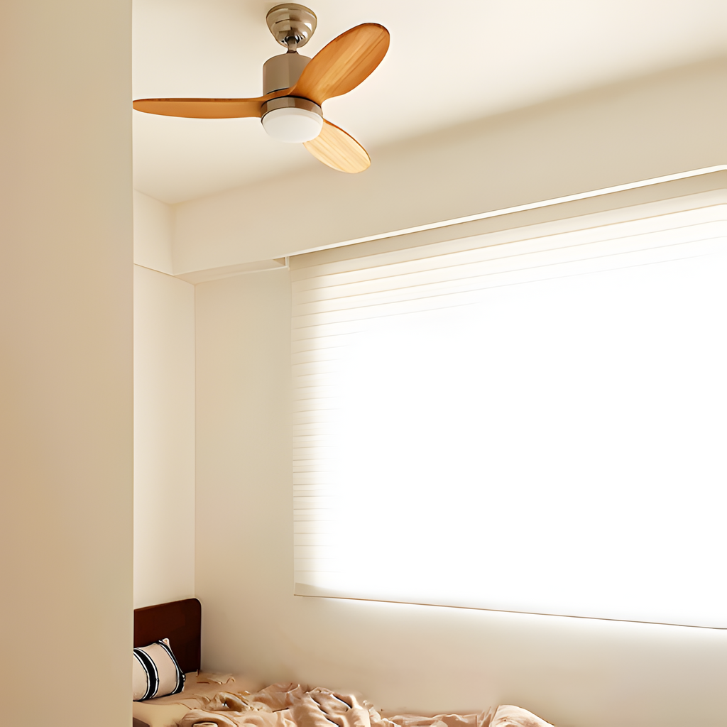 Ventilador De Techo Minimalista Y Moderno - Con Luz Integrada