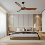 Ventilador De Techo Orgánico Moderno - Diseño De Aspas Curvas