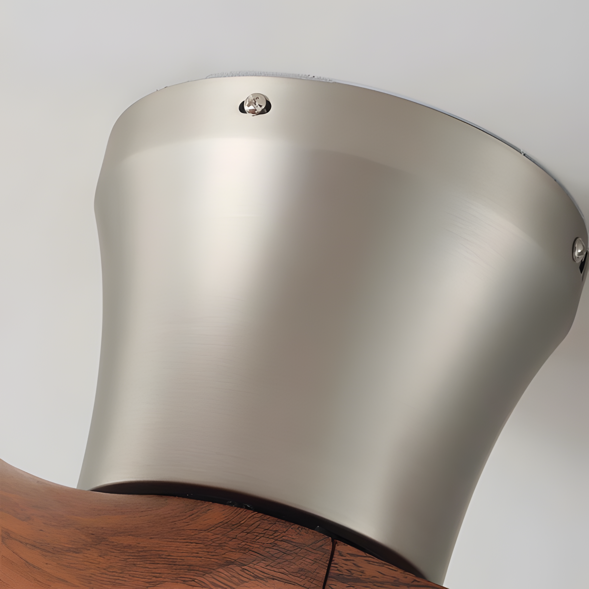 Ventilador De Techo Moderno De Madera - LED Integrado