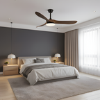 Ventilador De Techo Minimalista Y Moderno - Con Luz Integrada