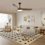 Ventilador De Techo Minimalista Y Moderno - Con Luz Integrada