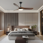 Ventilador De Techo Minimalista Y Moderno - Con Luz Integrada