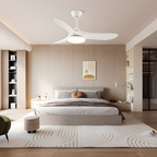 Ventilador De Techo Minimalista Y Moderno - Con Luz Integrada