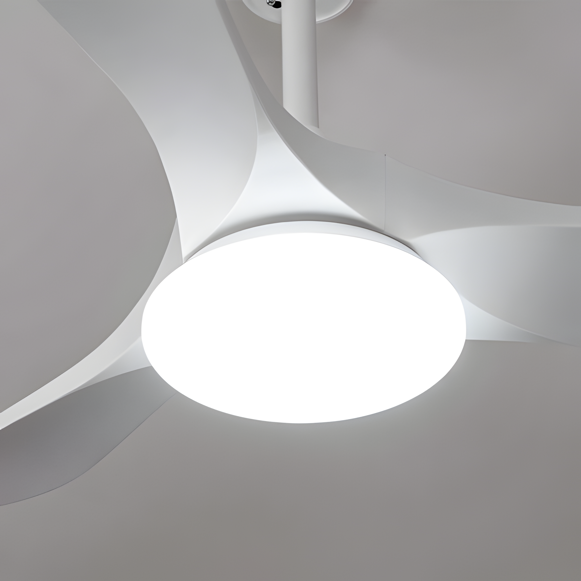 Ventilador De Techo Minimalista Y Moderno - Con Luz Integrada