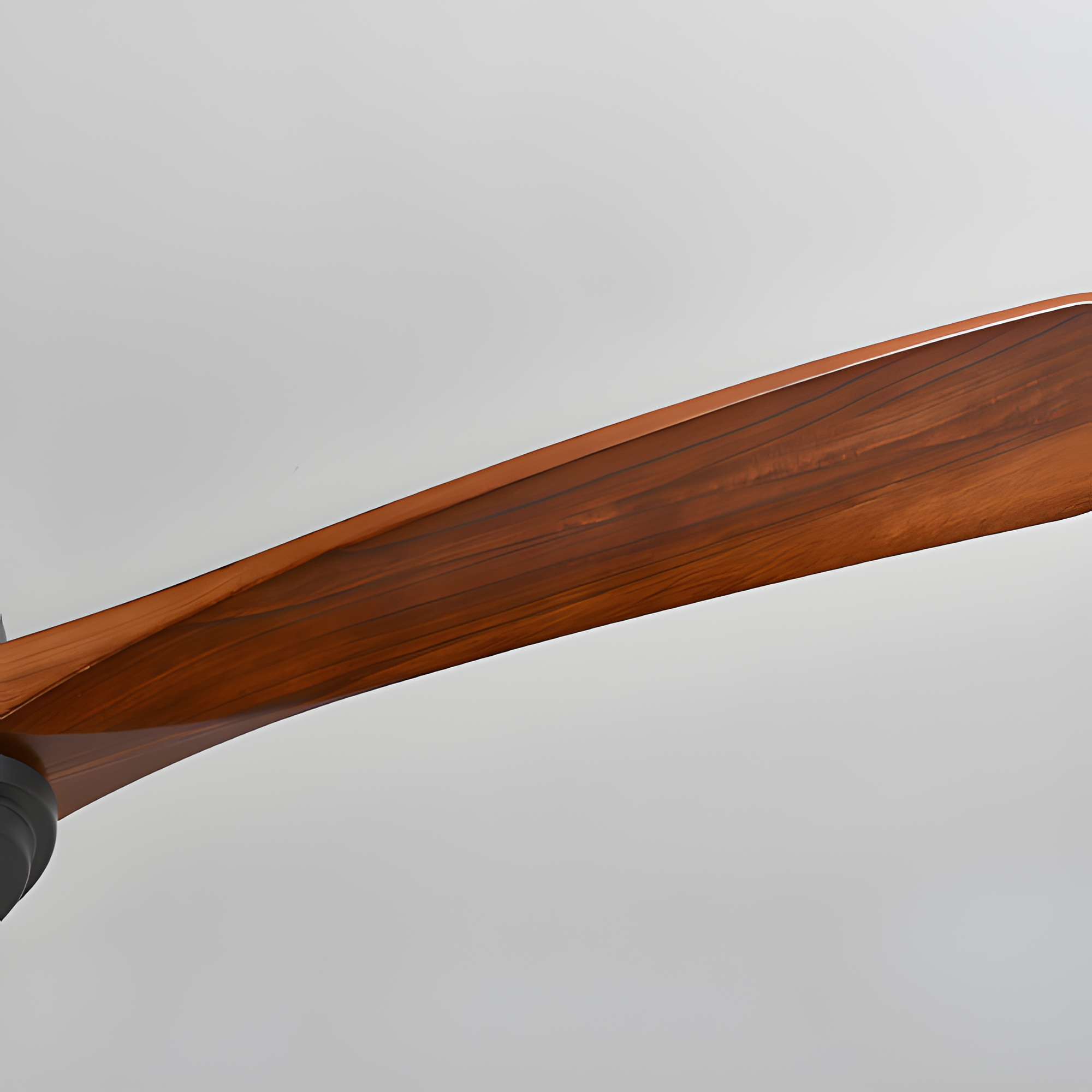 Ventilador De Techo Moderno De Madera - Con Luz Integrada