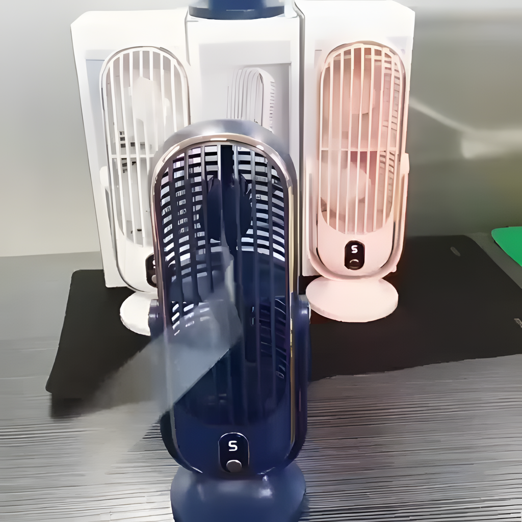 Ventilador Portátil Moderno - Pantalla Digital