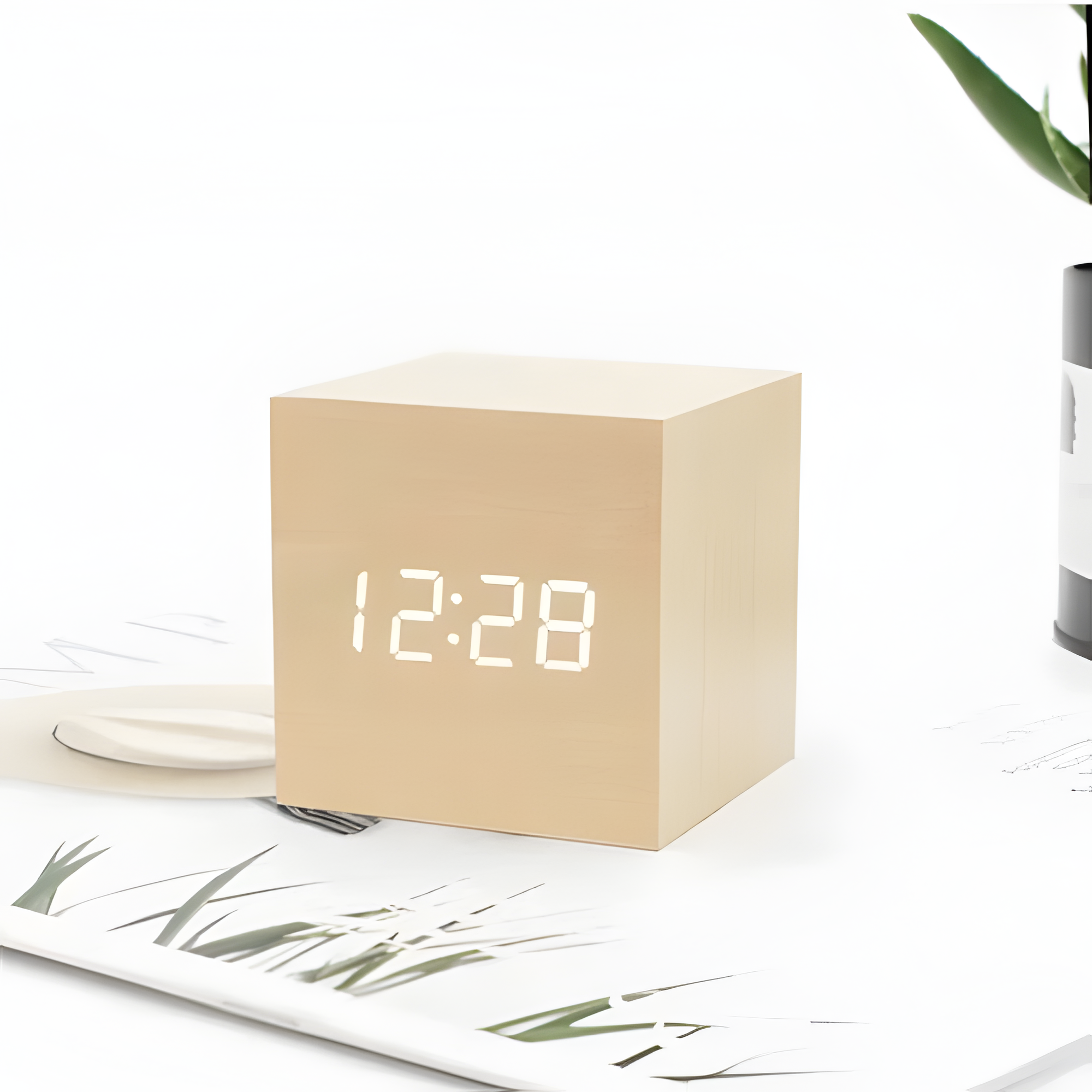 Reloj Despertador Minimalista Moderno - Pantalla LED