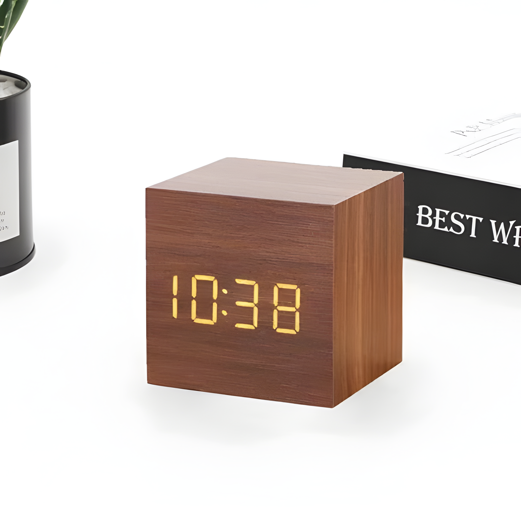 Reloj Despertador Minimalista Moderno - Pantalla LED