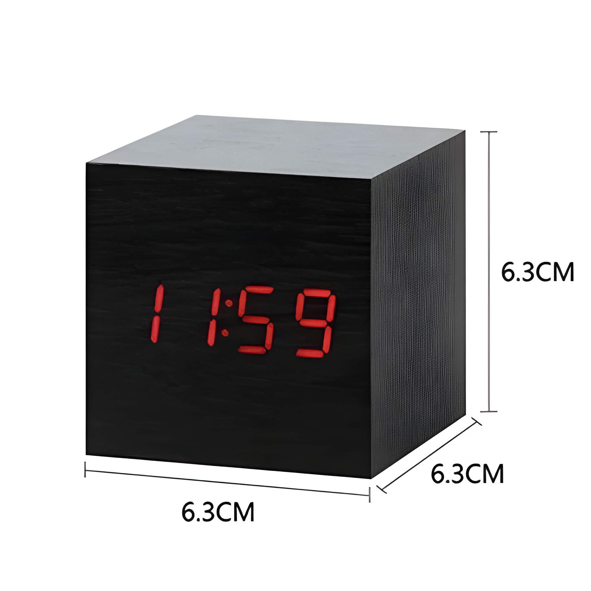 Reloj Despertador Minimalista Moderno - Pantalla LED