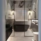 Aplique De Pared Moderno De Cristal - Pantalla Cilíndrica
