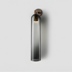 Aplique De Pared Moderno De Cristal - Pantalla Cilíndrica