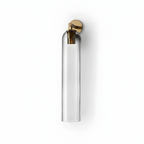 Aplique De Pared Moderno De Cristal - Pantalla Cilíndrica