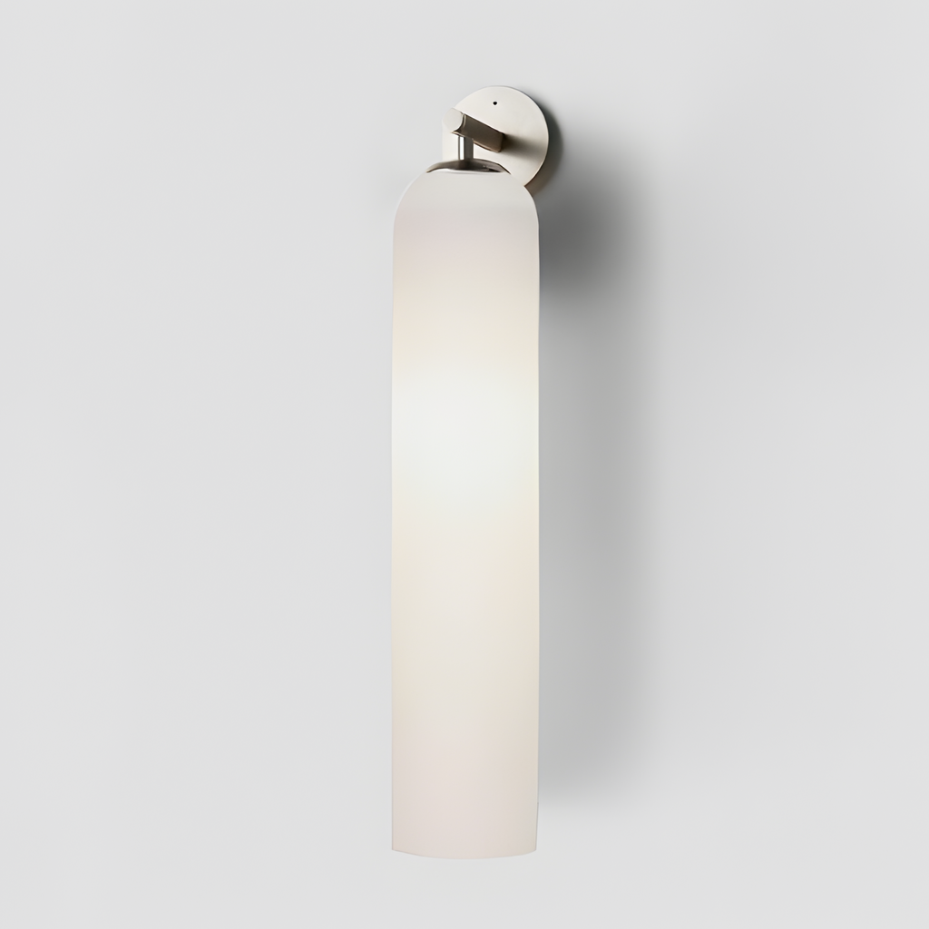 Aplique De Pared Moderno De Cristal - Pantalla Cilíndrica
