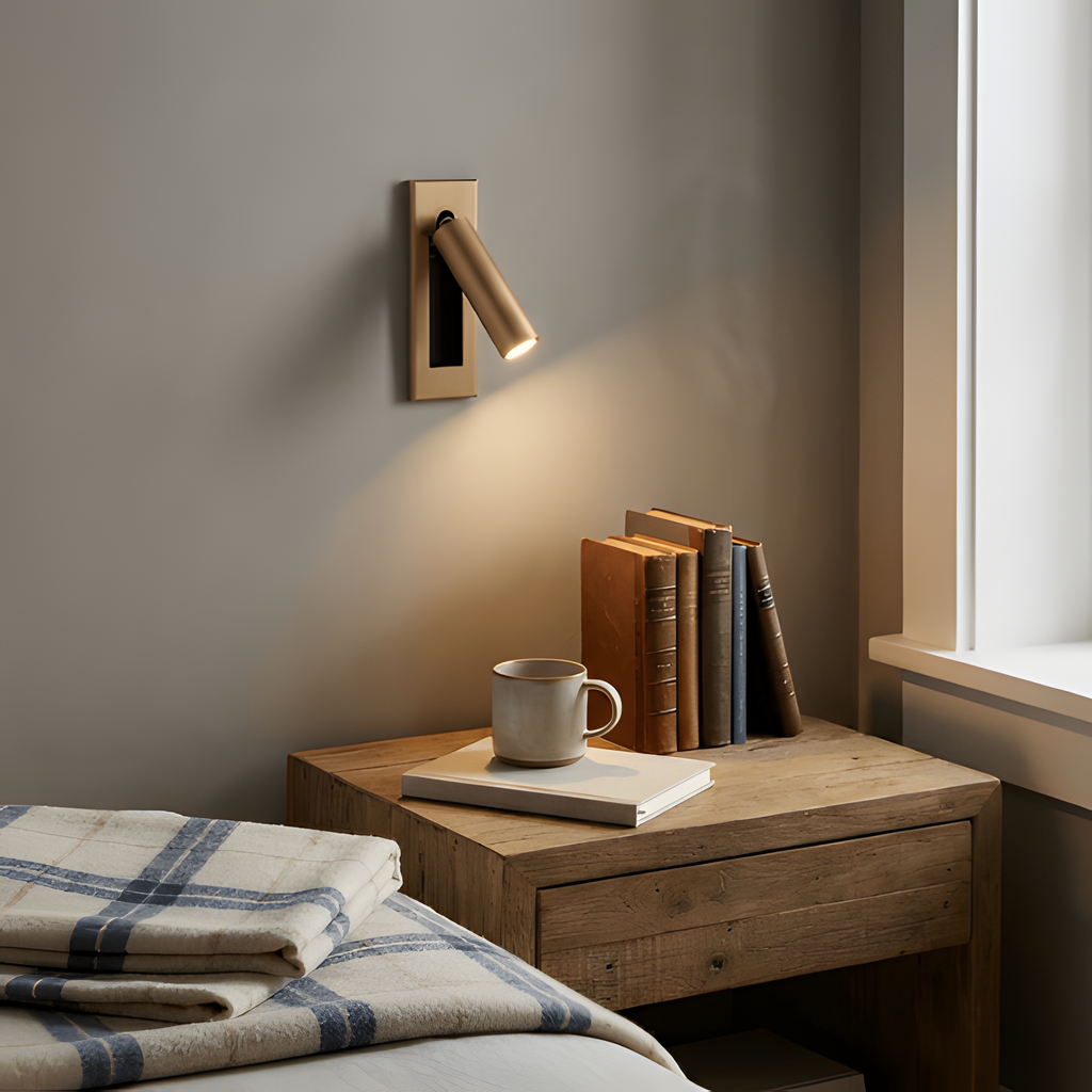 Aplique de Pared Ajustable Minimalista - Giratorio