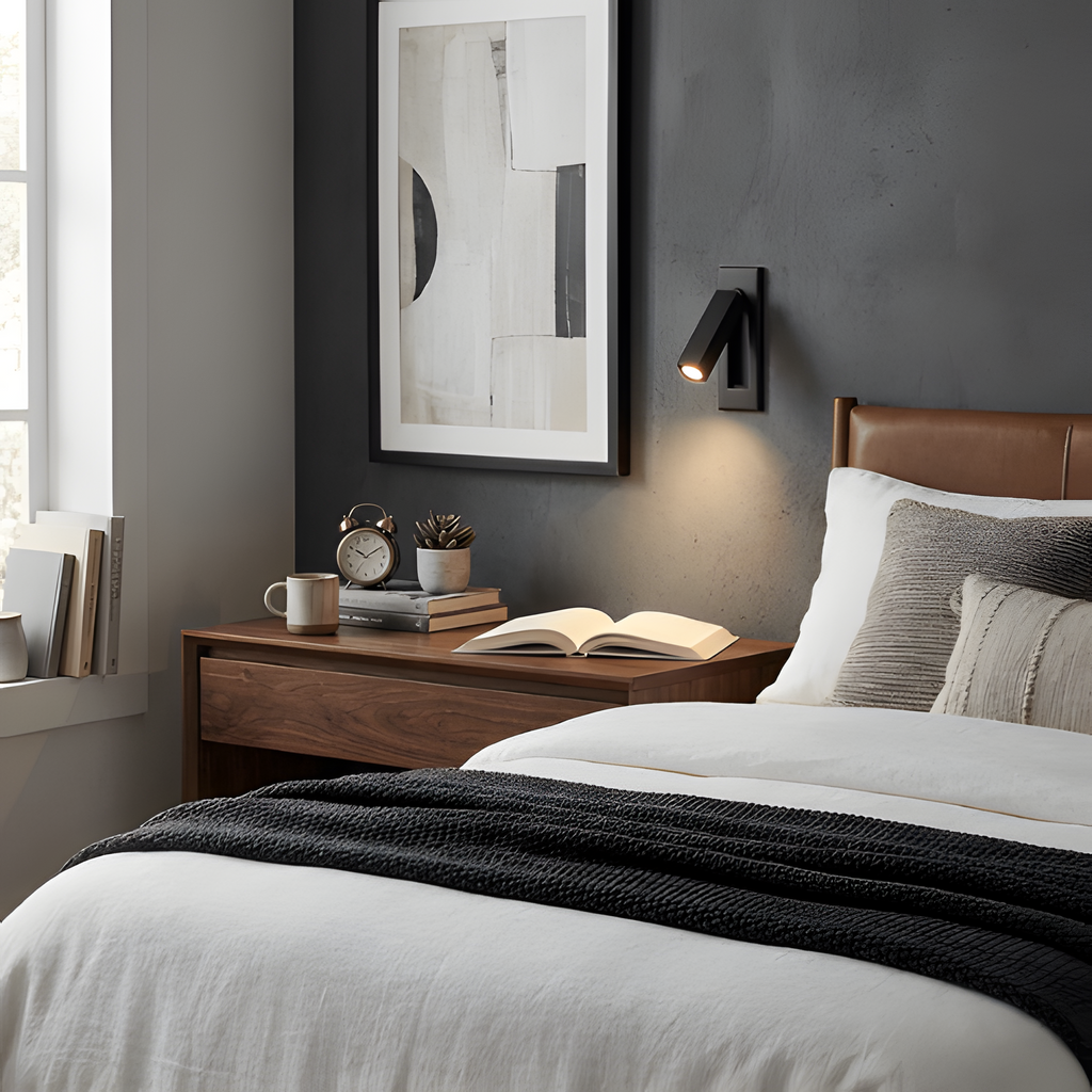 Aplique de Pared Ajustable Minimalista - Giratorio