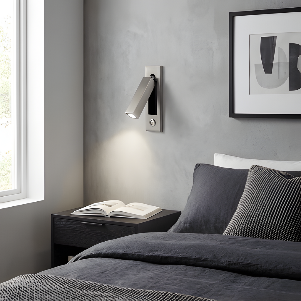 Aplique de Pared Ajustable Minimalista - Giratorio