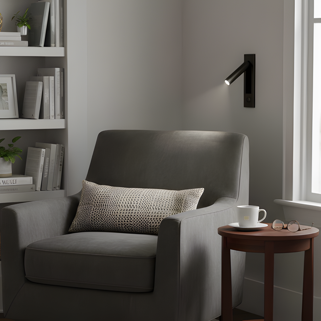 Aplique de Pared Ajustable Minimalista - Giratorio