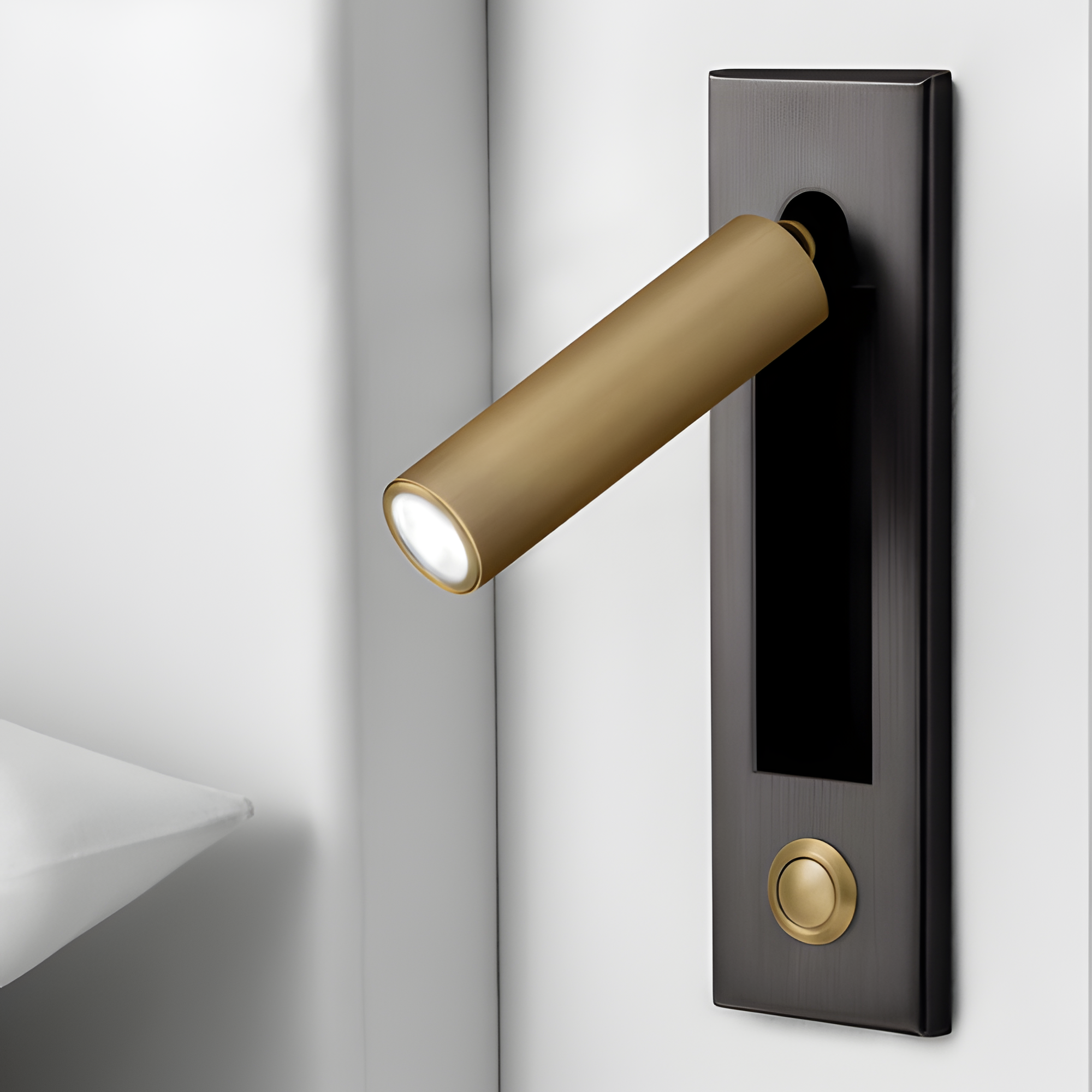 Aplique de Pared Ajustable Minimalista - Giratorio