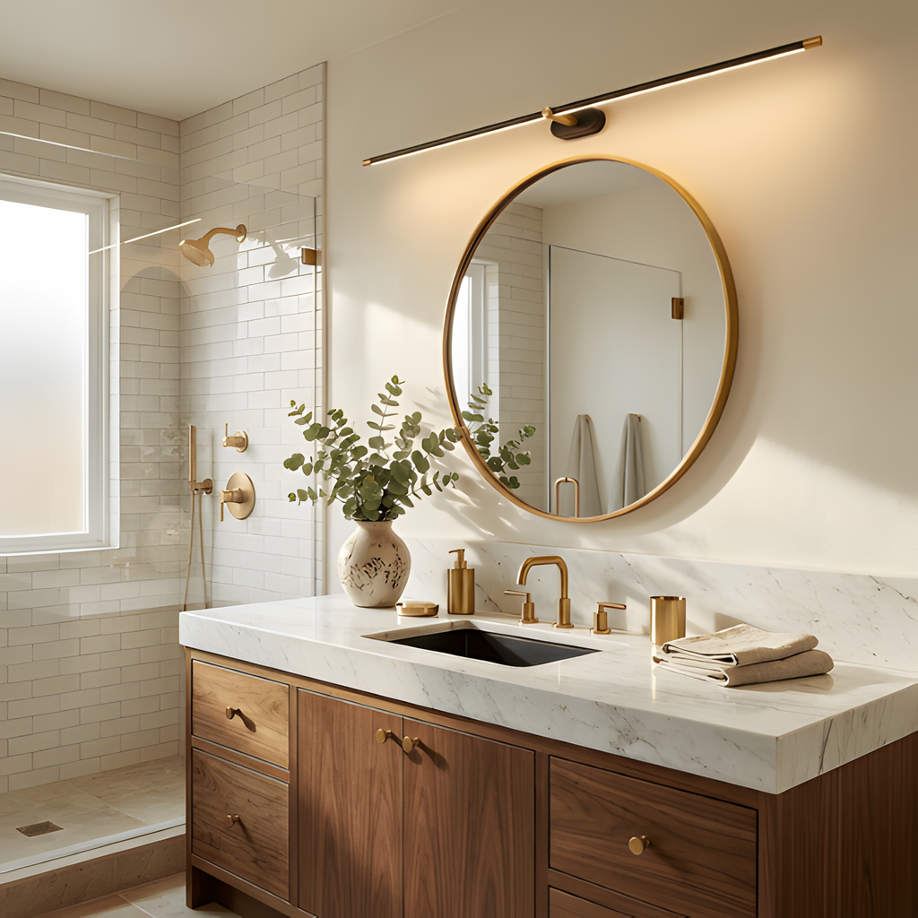 Luz Lineal de Tocador Minimalista - Ajustable