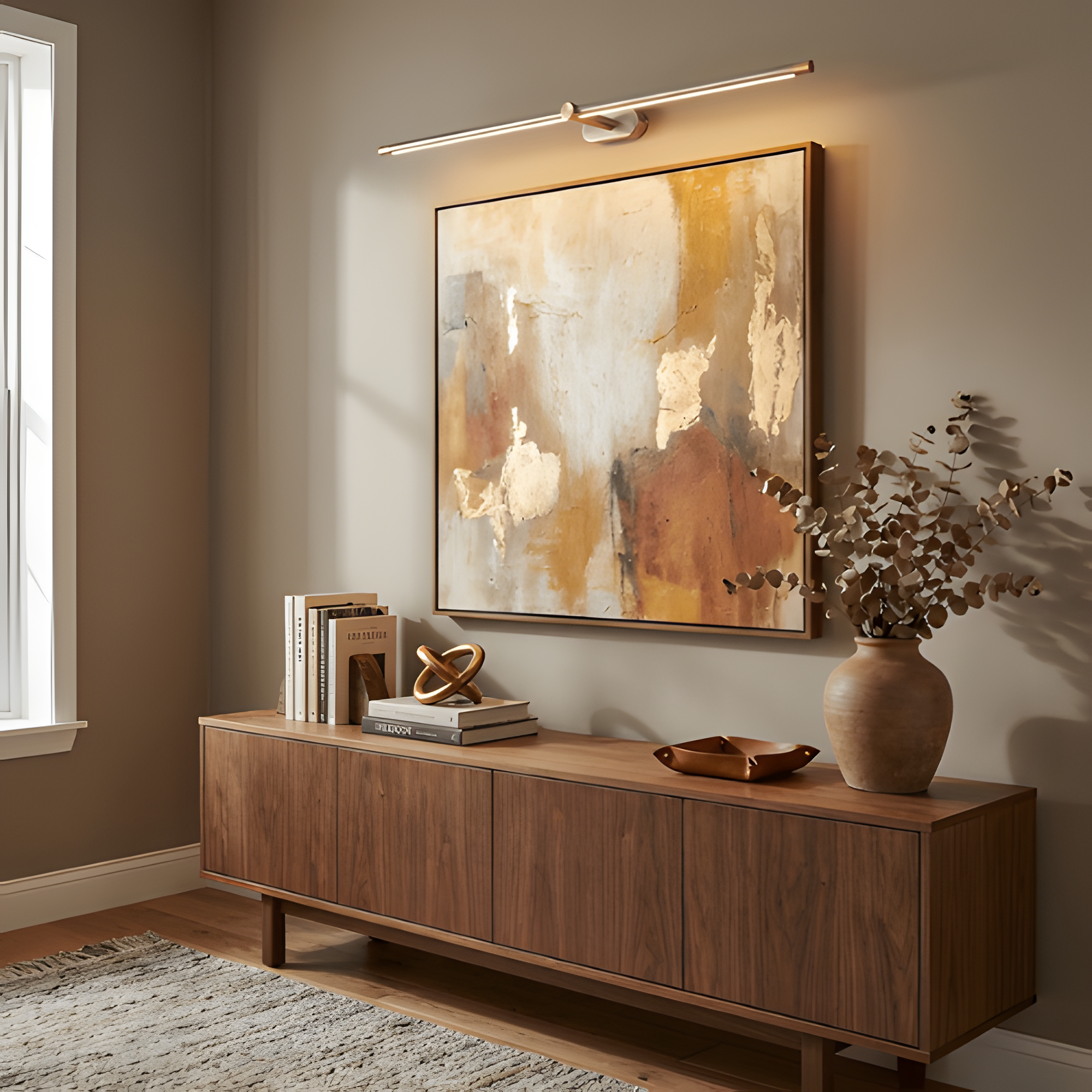 Luz Lineal de Tocador Minimalista - Ajustable