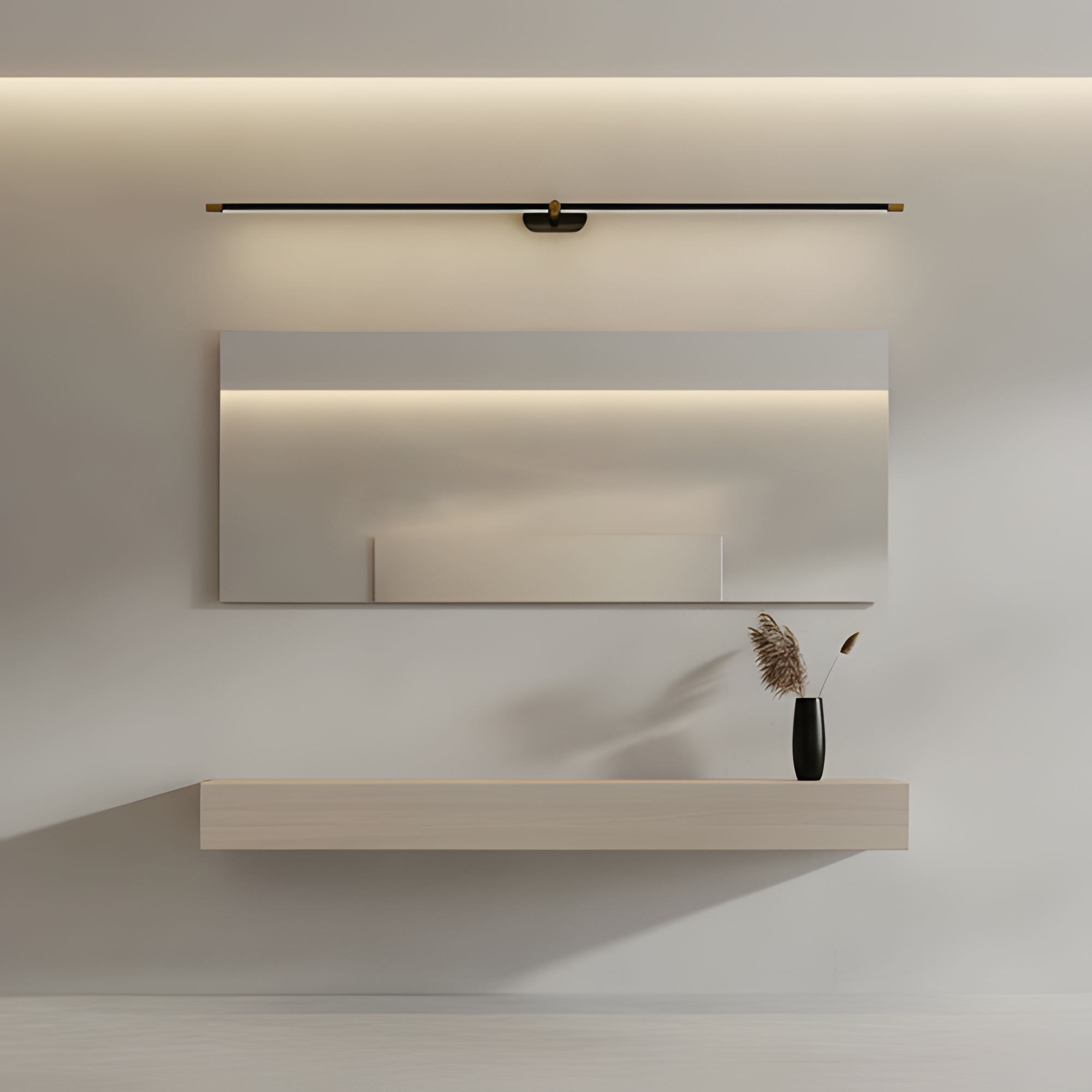 Luz Lineal de Tocador Minimalista - Ajustable