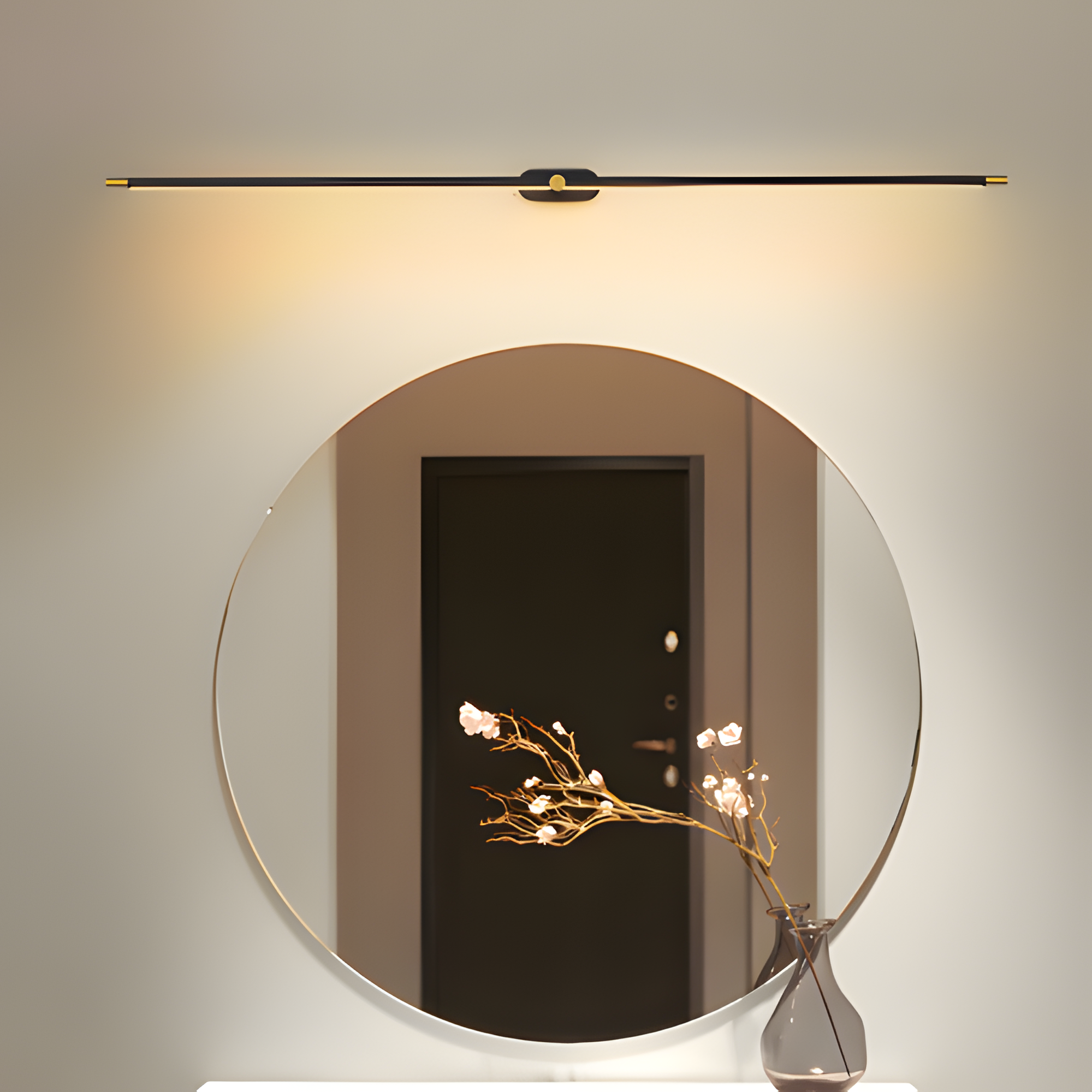 Luz Lineal de Tocador Minimalista - Ajustable