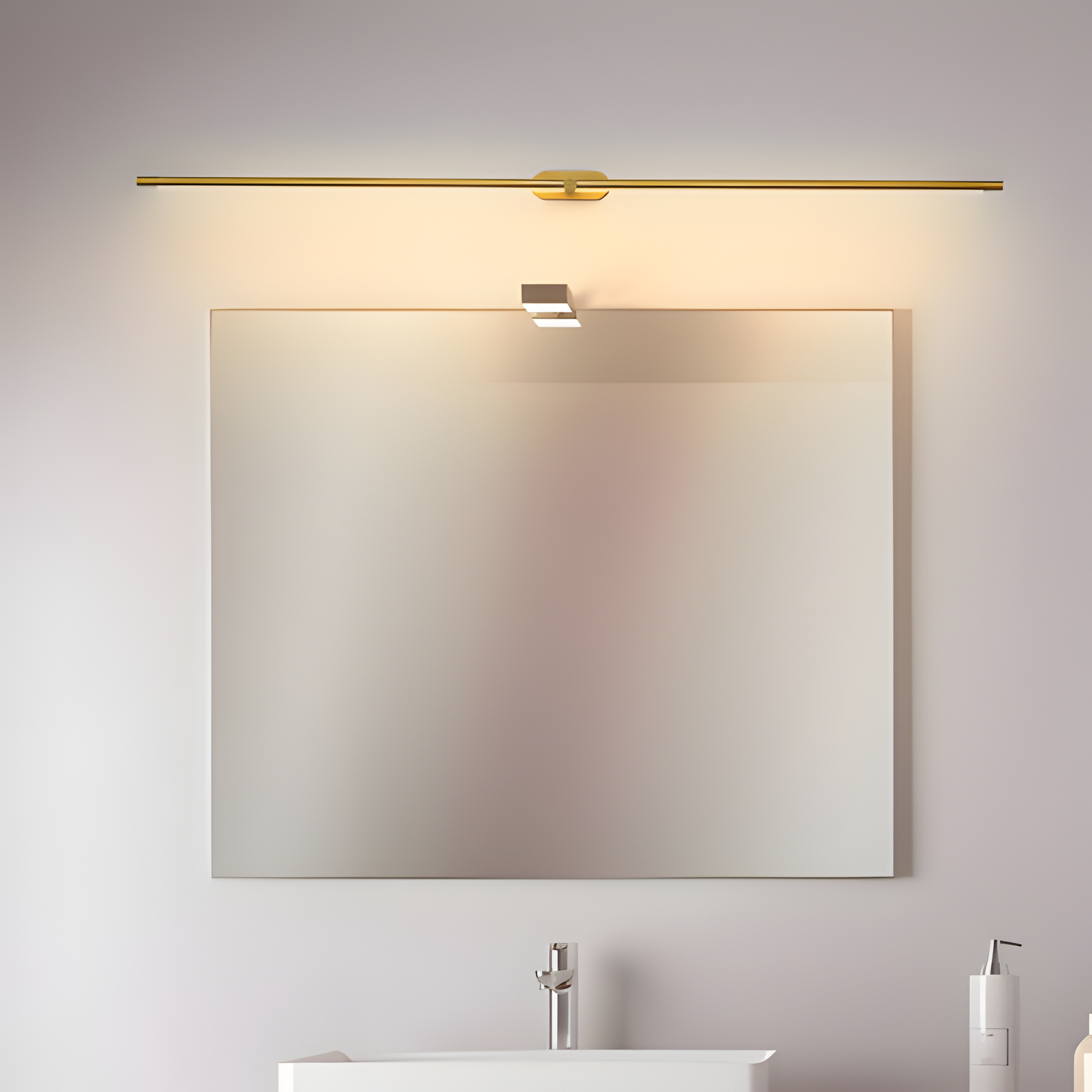 Luz Lineal de Tocador Minimalista - Ajustable